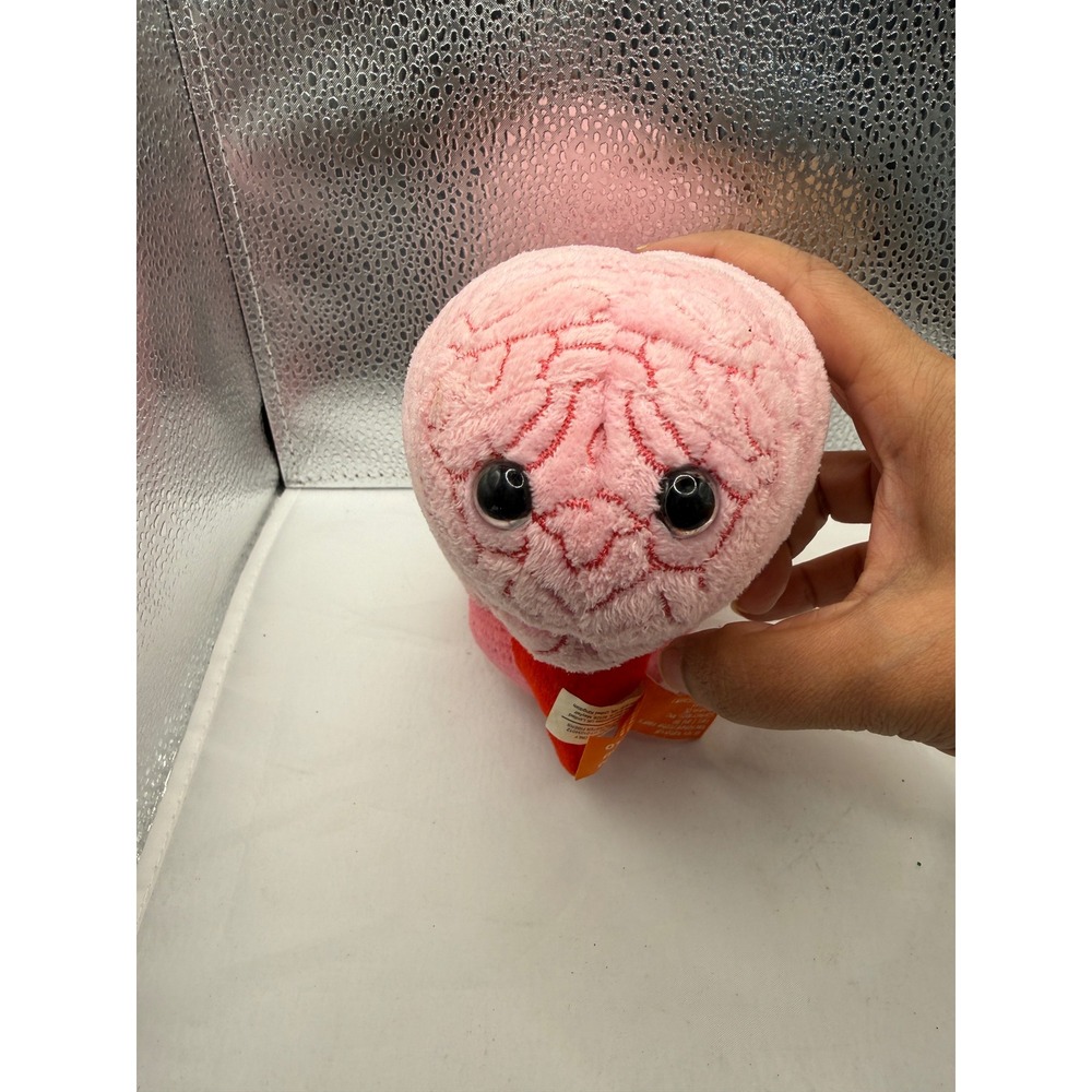 Giant Microbes Brain Plush Toy Pink Cuddle Cerebrum Educational Science‎